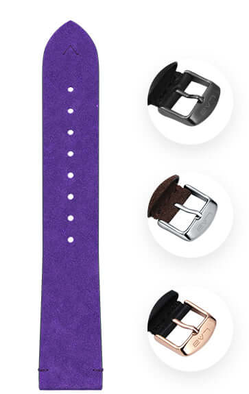 LAB by LAB Copenhagen Watch Strap Deep Purple Suede